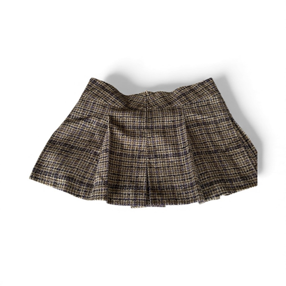 United Colors Of Benetton Checkered Mini Skirt size 10